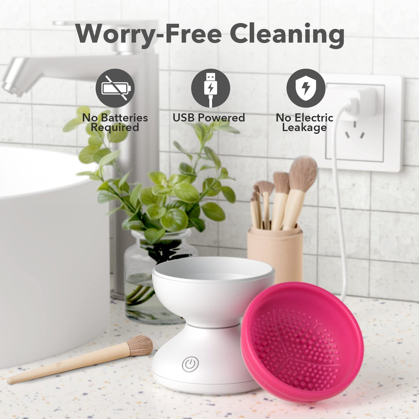 (đ„Last Day Promotion - 50% off)Makeup Brush Cleaner