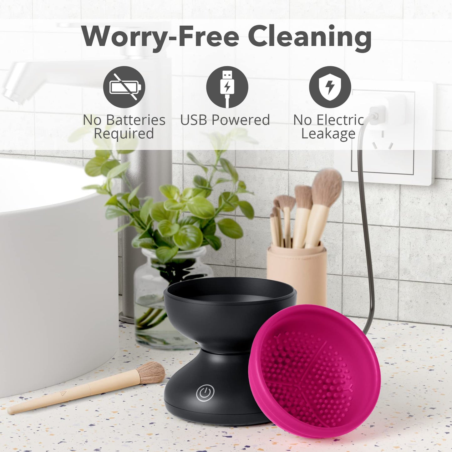 (đ„Last Day Promotion - 50% off)Makeup Brush Cleaner