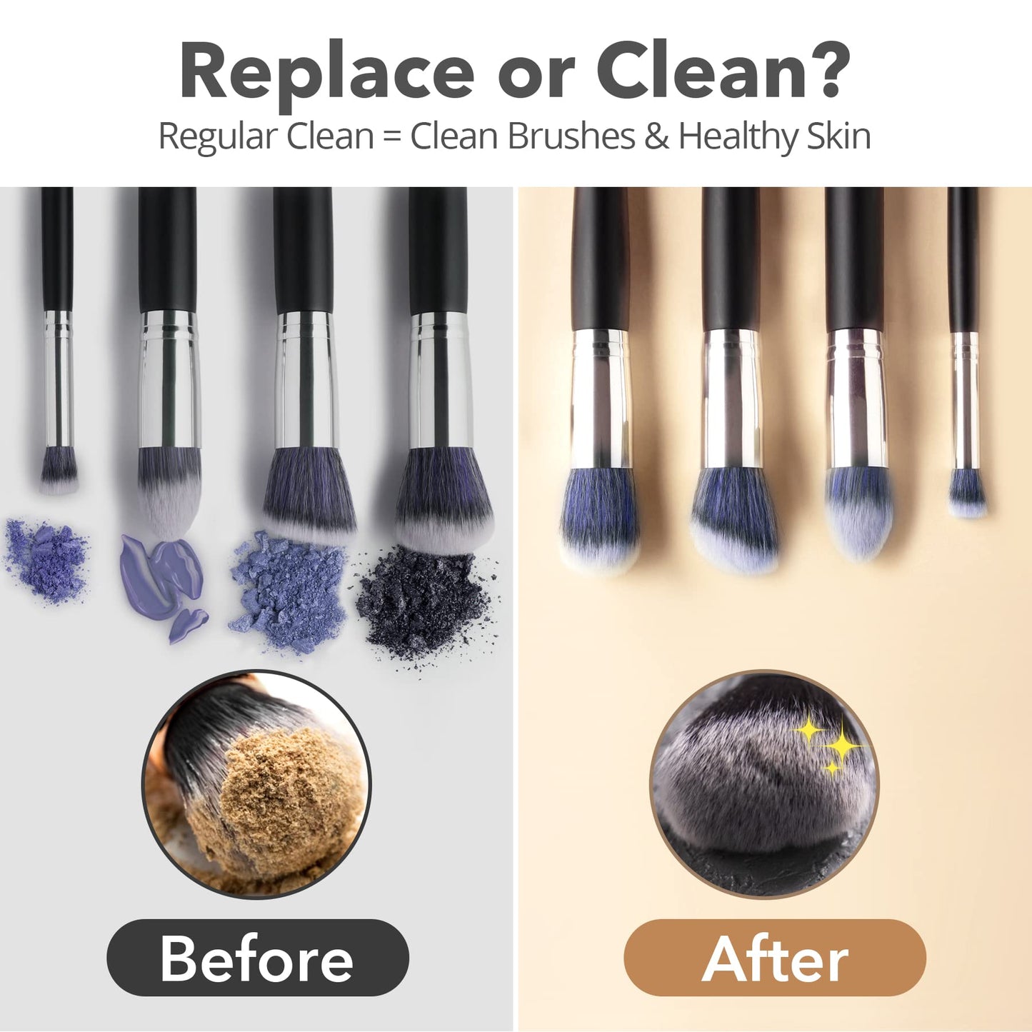 (đ„Last Day Promotion - 50% off)Makeup Brush Cleaner